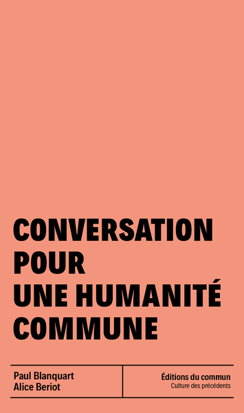 Picture of Conversation pour une humanité commune
