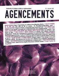 Image de Agencements n°4. Recherches et pratiques sociales en expérimentation