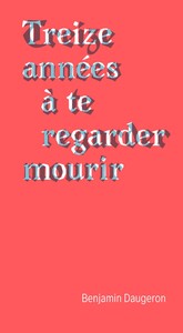 Image de Treize années à te regarder mourir