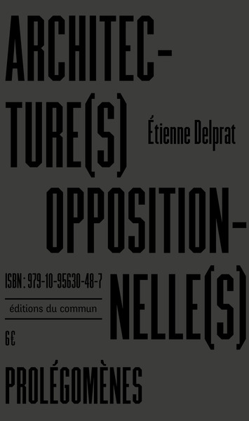 Picture of Architecture(s) oppositionnelle(s)