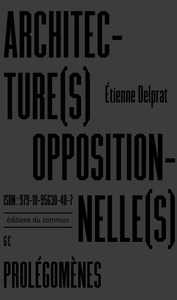Picture of Architecture(s) oppositionnelle(s)