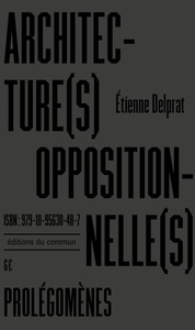 Image de Architecture(s) oppositionnelle(s)