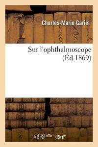 Picture of Sur l'ophthalmoscope