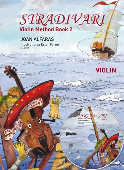 Image de JOAN ALFARAS : STRADIVARI VIOLIN - VOL. 2 - VIOLON - RECUEIL + SUPPORT AUDIO