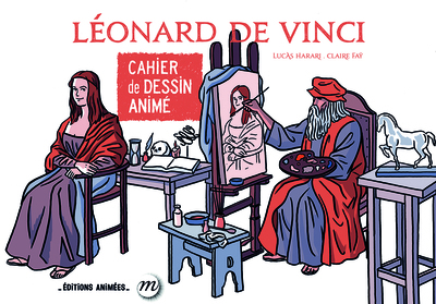 Picture of Leonard de Vinci Cahier de Dessin Animé