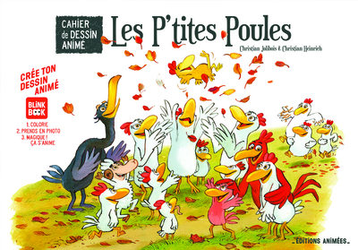 Image de Les P'tites Poules Cahier de Dessin Animé