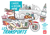 Image de Les Transports Cahier de Dessin Animé