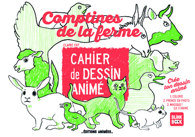 Image de Les Comptines de la Ferme Cahier de Dessin Animé
