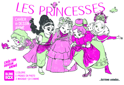 Picture of Les Princesses Cahier de Dessin Animé