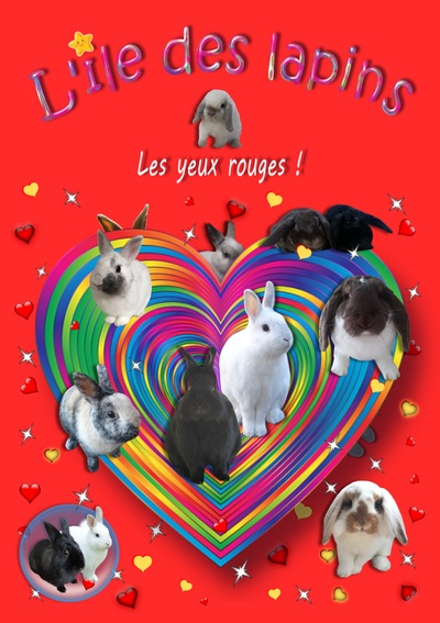 Picture of L'île des lapins : les yeux rouges