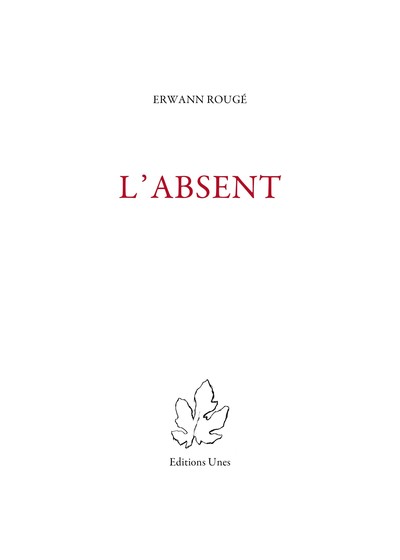Picture of L'Absent