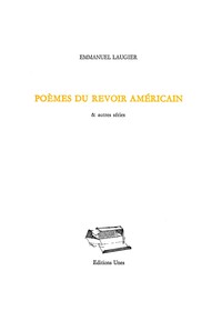 Picture of Poèmes du revoir américain