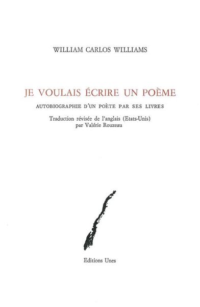 Picture of Je voulais écrire un poème