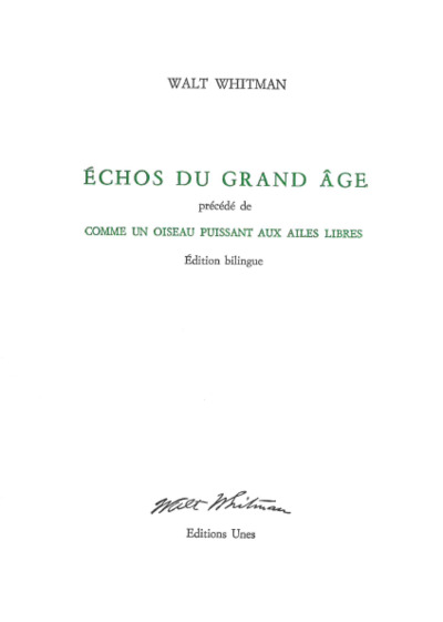 Picture of Échos du grand âge