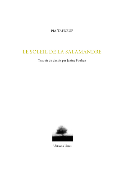 Picture of Le soleil de la salamandre