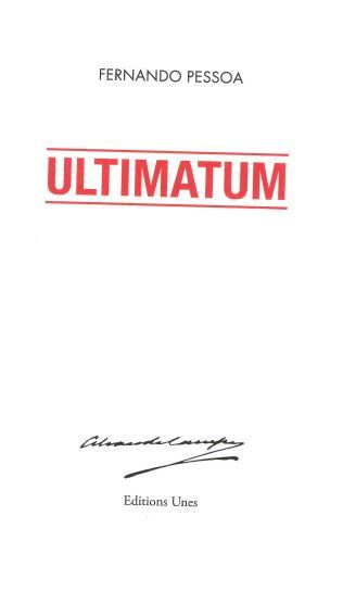 Picture of Ultimatum