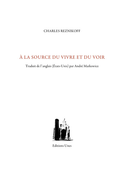 Image de À la source du vivre et du voir