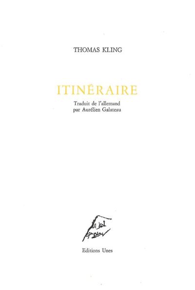 Picture of Itinéraire
