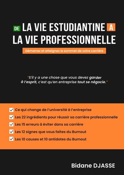 Picture of DE LA VIE ESTUDIANTINE A LA VIE PROFESSIONNELLE
