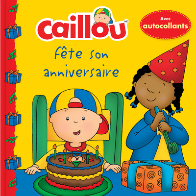 Image de Caillou fête son anniversaire