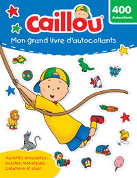 Image de Caillou Mon grand livre d'autocollants
