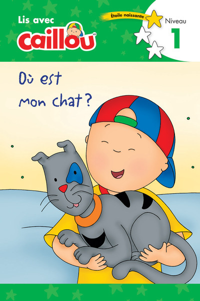Image de Lis avec Caillou Où est mon chat ? - niveau 1