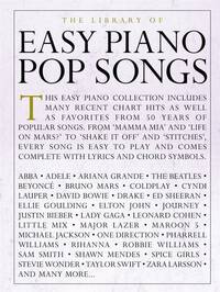 Picture of THE LIBRARY OF EASY PIANO POP SONGS