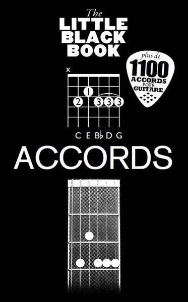 Image de LITTLE BLACK BOOK: ACCORDS - FRENCH EDITION - PLUS DE 1100 ACCORDS FACILES A LIRE