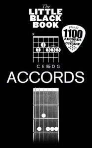 Image de LITTLE BLACK BOOK: ACCORDS - FRENCH EDITION - PLUS DE 1100 ACCORDS FACILES A LIRE