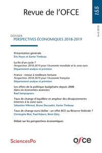 Image de N° 155 : PERSPECTIVES ÉCONOMIQUES 2018-2019