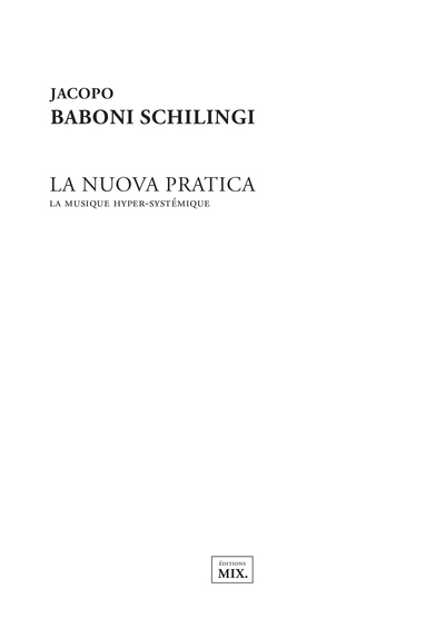 Picture of La Nuova pratica