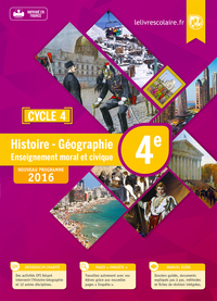 Picture of Histoire-Géographie-EMC 4e, édition 2016