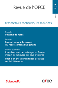 Image de Revue de l'OFCE N° 187 (2024/4)