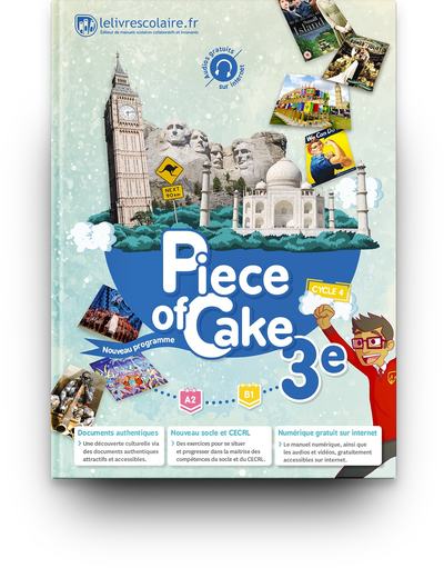 Picture of Anglais 3e - Piece of Cake, édition 2017