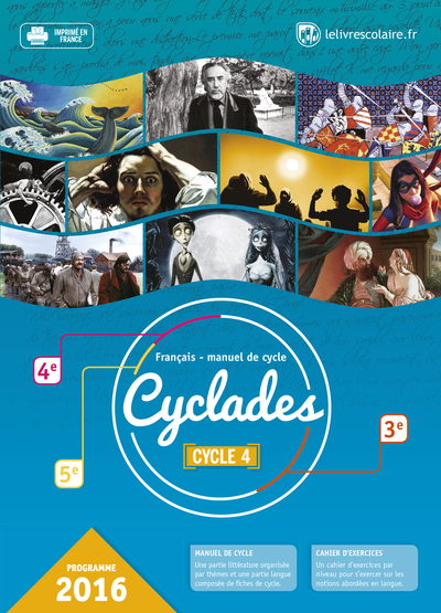 Picture of Cyclades - Français Cycle 4 - Manuel élève