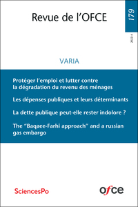 Picture of Revue de l'OFCE N° 179 (4/2022)