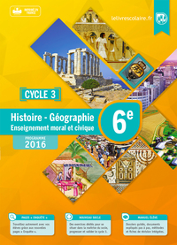 Picture of Histoire-Géographie-EMC 6e, édition 2016
