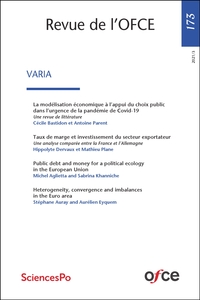 Picture of Revue de l'OFCE N°173