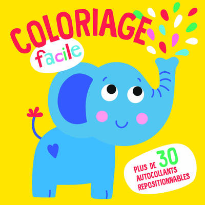 Picture of L'éléphant coloriage facile