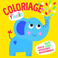 Picture of L'éléphant coloriage facile