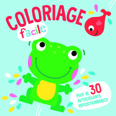 Picture of La grenouille coloriage facile
