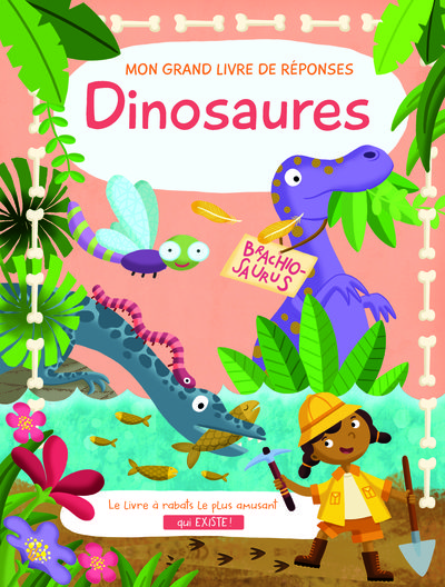 Picture of Dinosaures mon grand livre de réponses
