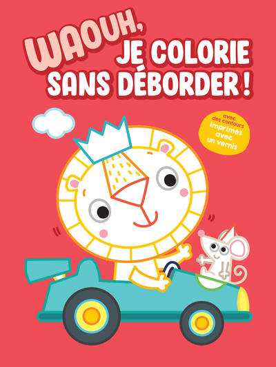 Picture of Waouh je colorie sans déborder ! - Lion