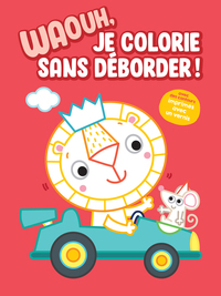 Picture of Waouh je colorie sans déborder ! - Lion