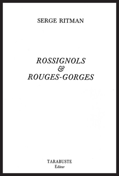 Image de ROSSIGNOLS ET ROUGES-GORGES - Serge Ritman