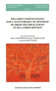 Image de REGARDS COMPARATISTES SUR L'AVANT-PROJET DE RÉFORME DU DROIT DES OBLIGATIONS ET