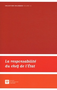 Image de LA RESPONSABILITÉ DU CHEF DE L'ETAT