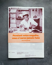 Picture of Pendant votre enquête, vous n'aurez jamais faim