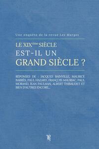 Picture of Le XIXe siècle est-il un grand siècle