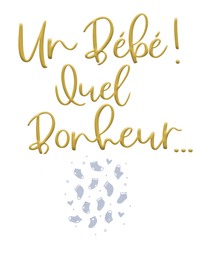Picture of UN BEBE ! QUEL BONHEUR...